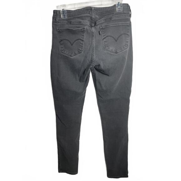 Levis Women's Jeans 711 Skinny Women's 29 Black Pants Ankle - Picture 4 of 8